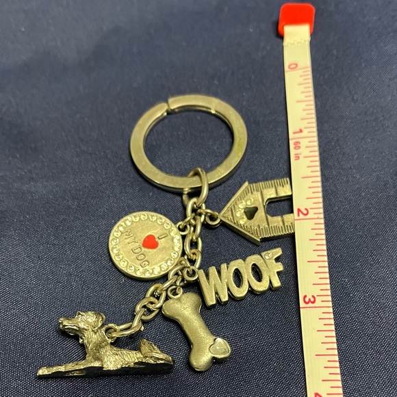 I love my dog silver keychain - Picture 6 of 6